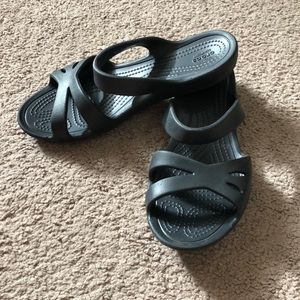 Croc sandals
